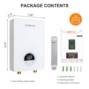 1.5 GPM 6kW Point of Use Tankless Electric Water Heater, 240V
