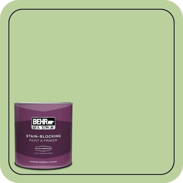 BEHR ULTRA 1 qt. #P380-4 Four Leaf Clover Extra Durable Eggshell Enamel Interior Paint & Primer