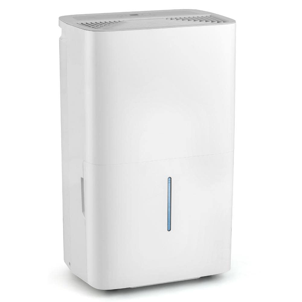 150 pt. Dehumidifier for Rooms up to 7,000 sq. ft. with Pump Drain, 24H Timer and LED Display in White price history on PriceWatchPro