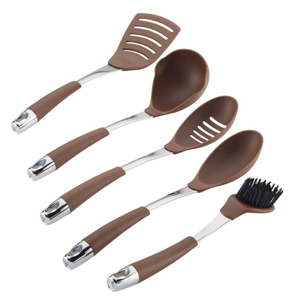 https://images.thdstatic.com/productImages/025b9f2e-5483-496b-b59a-5e50b992591e/svn/chocolate-circulon-kitchen-utensil-sets-47521-64_1000.jpg