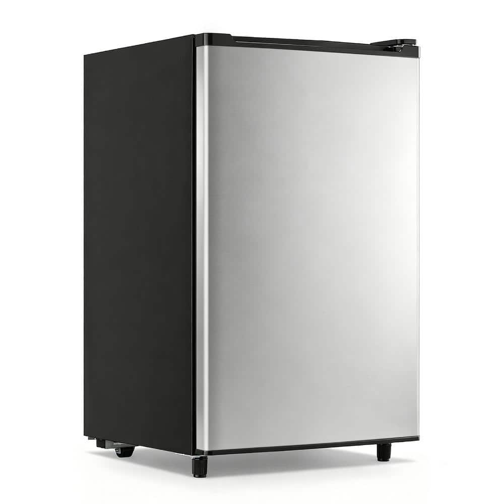 3.2 cu.ft Manual Defrost Mini Upright Freezer in Silver with Adjustable 7 Thermostat and Removable Basket price history on PriceWatchPro