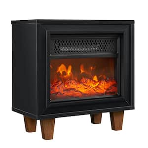 Duraflame 400 sq. ft. Portable Freestanding Tabletop Electric Stove Heater in Black