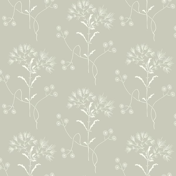 Fox and Hare Black Peel and Stick Wallpaper PSW1164RL by Magnolia Home  Wallpaper