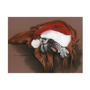 Overworked Elf' Unframed Animal Photography Wall Art 24 in. x 32 in.