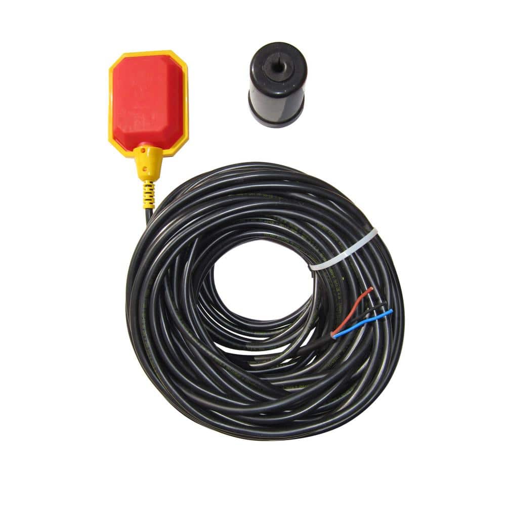 SumpAlarm Longest Cord Float Switch on the Market (100 Ft Cable), Water ...
