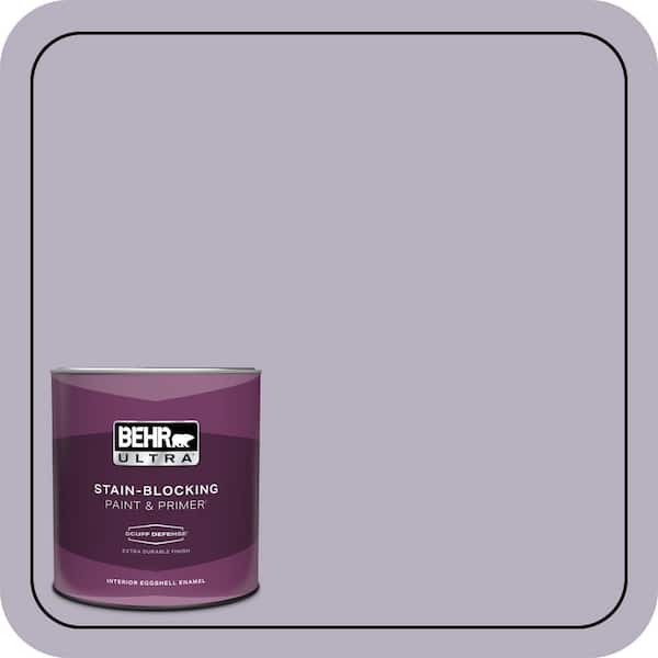 BEHR ULTRA 1 qt. #BIC-07 Virtuous Violet Extra Durable Eggshell Enamel Interior Paint & Primer