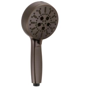 7-Spray Patterns 4.5 in. Wall Mount Handheld Shower Head 1.75 GPM with Cleaning Spray in Venetian Bronze