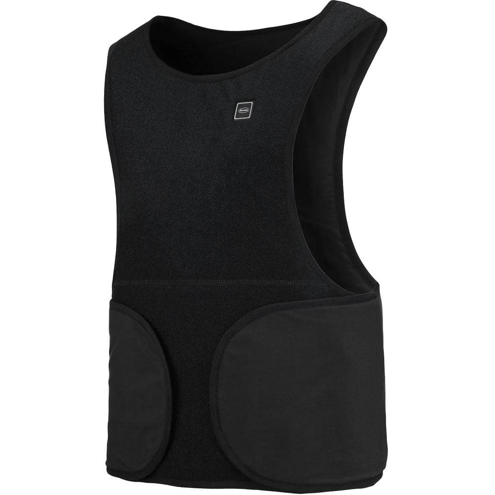 Unisex 1 Size Fits All Black 5-Volt Lithium Ion Base-Layer Heated Vest with
