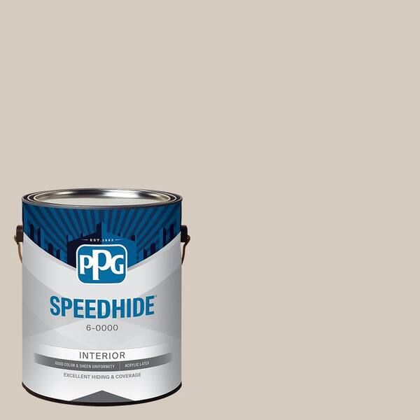 SPEEDHIDE 1 gal. PPG1019-2 In The Buff Ultra Flat Interior Paint