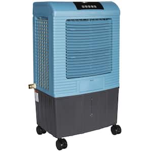 2,100 CFM 3-Speed Portable Evaporative Cooler (Swamp Cooler) for 700 sq. ft. in Ice Blue