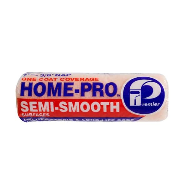 Home-Pro 7 in. x 3/8 in. Medium Density Polyester Roller Cover (36-Pack)