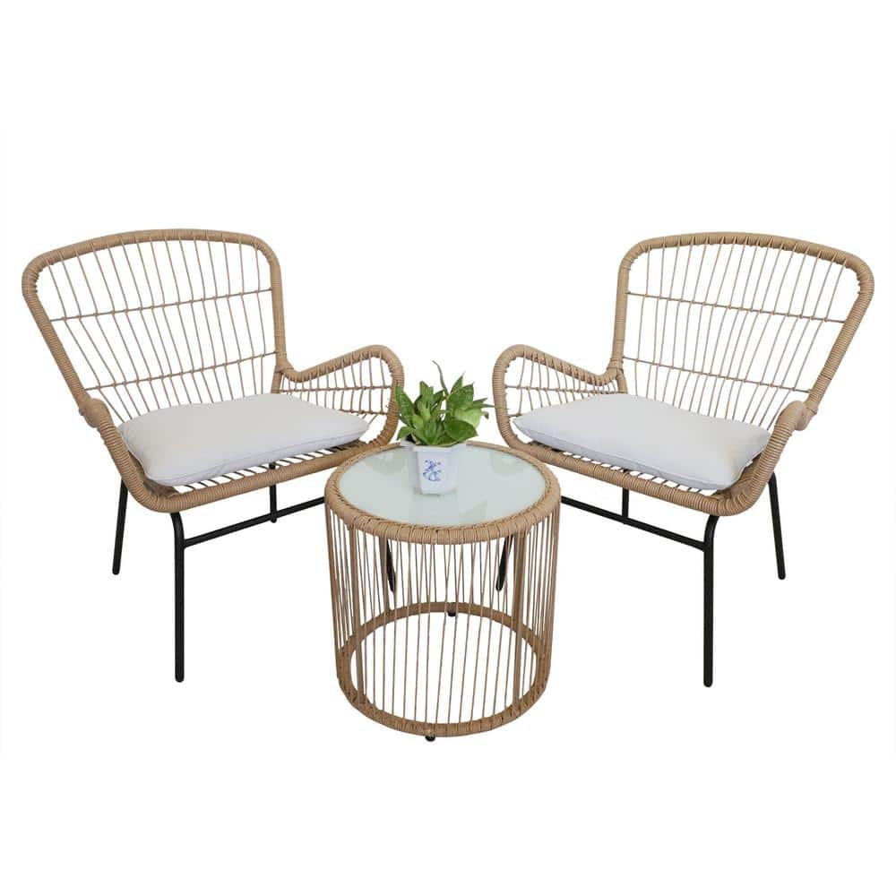 bamboo bistro set asda