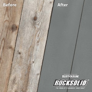 1 gal. Gray Exterior 2X Solid Stain