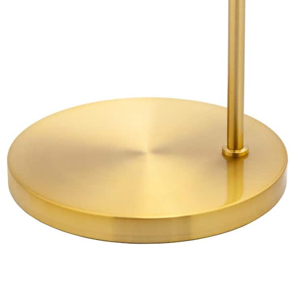 ゴールド アンジェラランプ River of Goods Elaine 62.75 in. Brushed Gold-Colored Floor Lamp