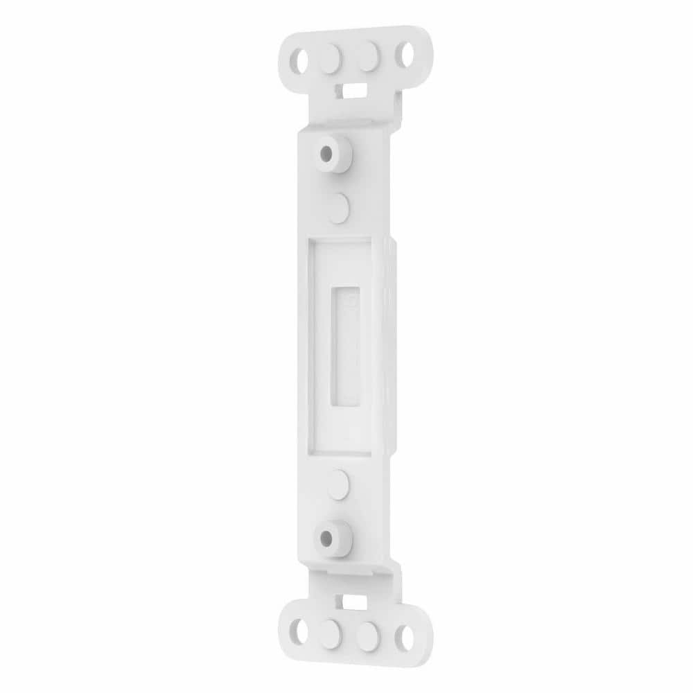 Leviton White 1-Gang Blank Toggle Wall Plate Insert