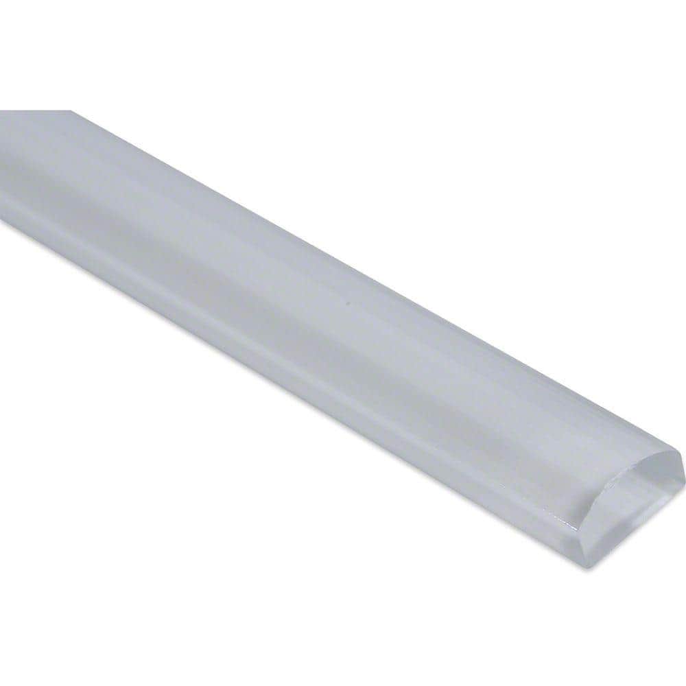Super White Polished Glass Pencil Liner Tile Trim