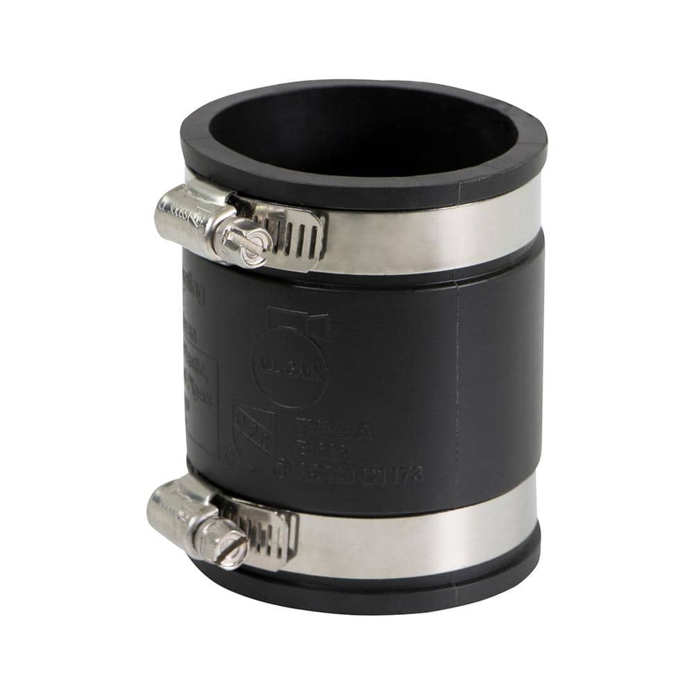 2 in. PVC Flexible Coupling with Stainless Steel Clamps price history on PriceWatchPro