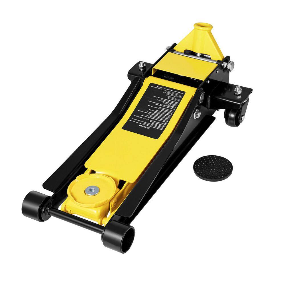 Low Profile Floor Jack, Steel Dual Pistons Quick Lift, Hydraulic Trolley, Lifting 2.95-19.9 in., 4400 lbs. Capacity price history on PriceWatchPro