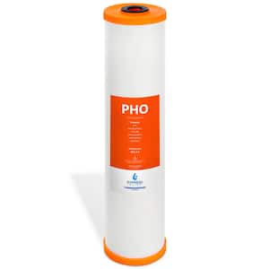 Polyphosphate Anti-Scale Water Filter - Whole House Replacement Water Filter - 4.5" x 20" inch