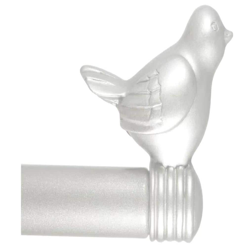 3/4-inch Cute Decorative Bird Adjustable Window Treatment Curtain Single Rod Set price history on PriceWatchPro