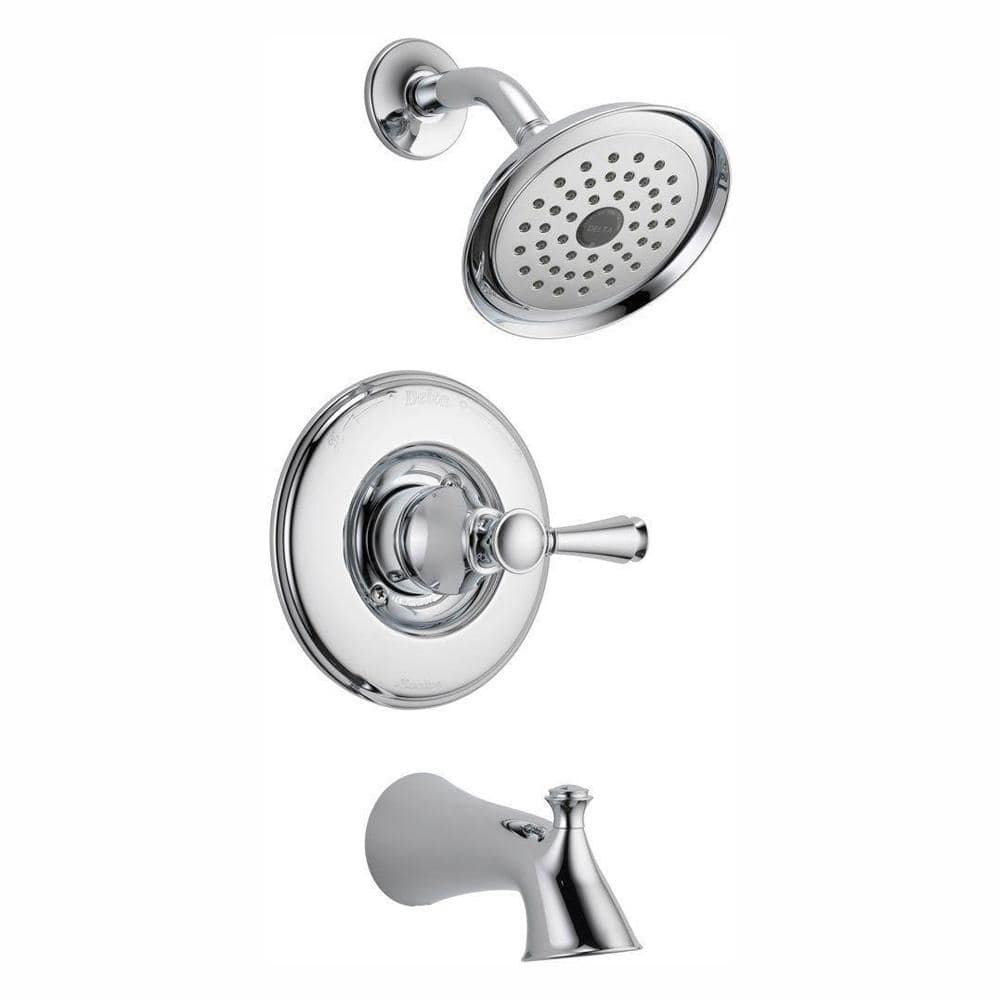 ♪♪ Delta Silverton Single-Handle 1-Spray Tub and Shower Faucet in