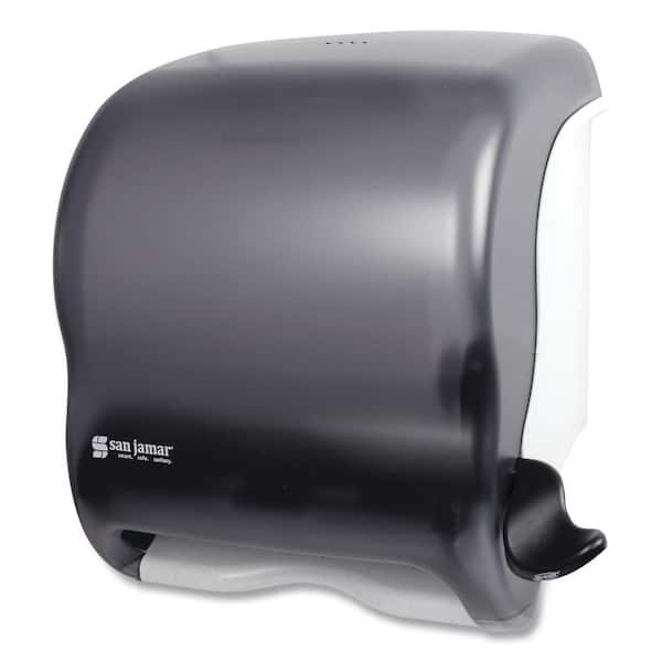 San Jamar T470BKSS Paper Towel Dispenser, Center Pull, Black