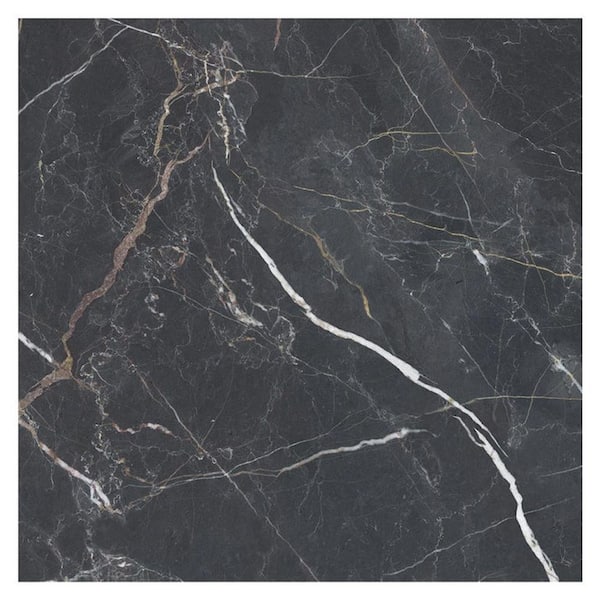 Apollo Tile Splendor 4 in. x 4 in. Matte Charcoal Black Porcelain