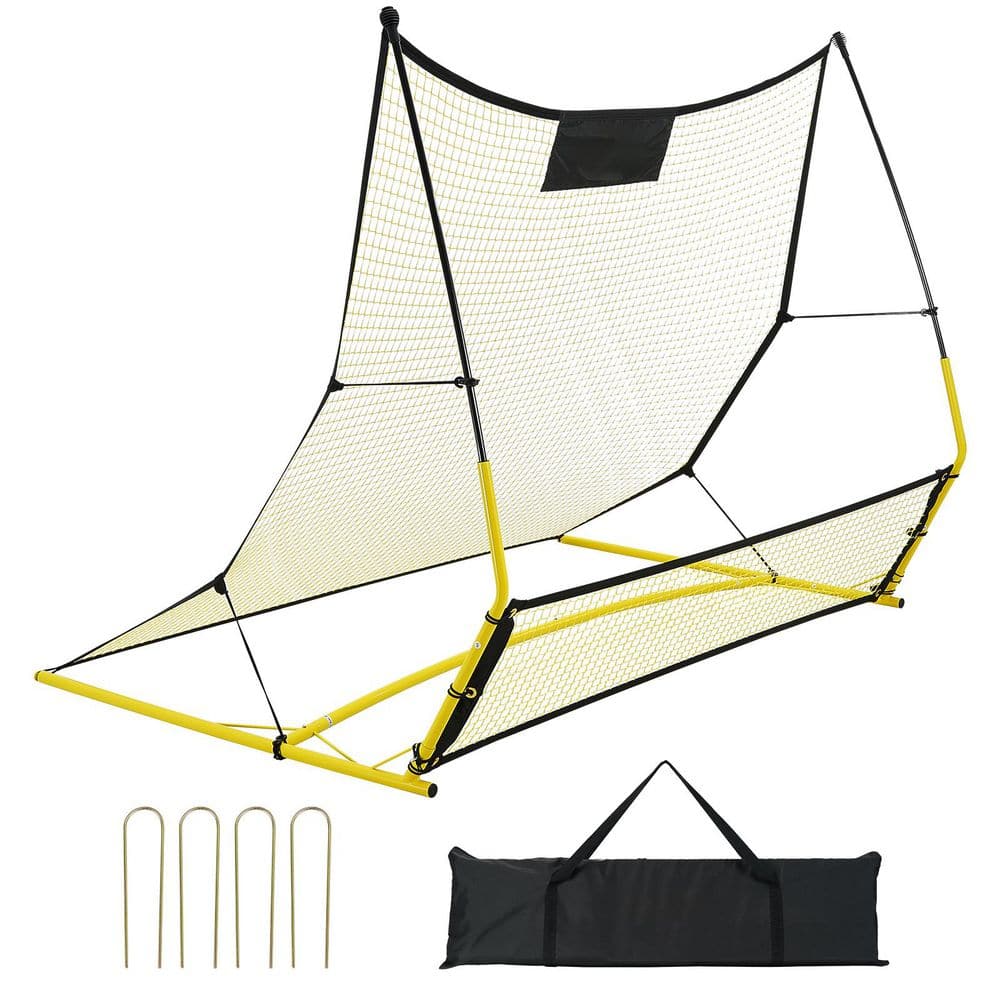 SKYSHALO Soccer Trainer, 2-in-1 Portable Soccer Rebounder