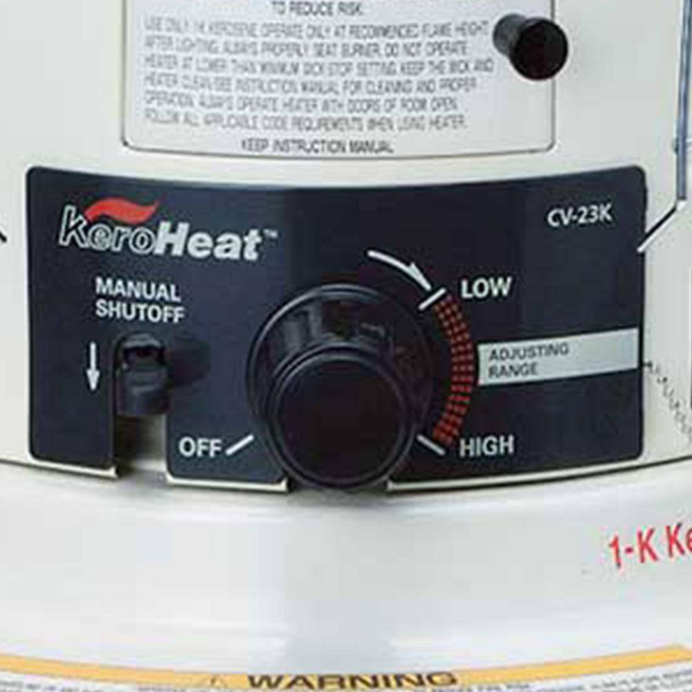 Sengoku White Portable Convection Kerosene Heater 23,500 BTU