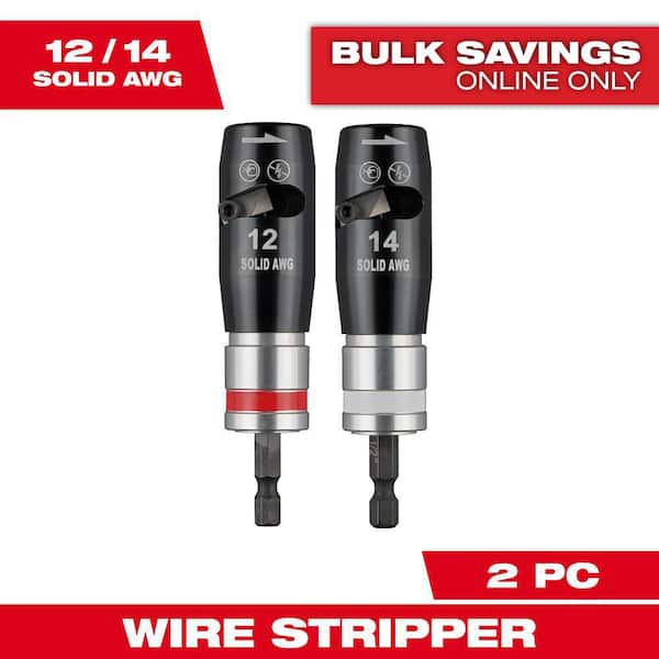 Solid Wire Stripper Set (2-Pieces)