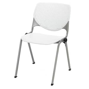 KOOL White Polypropylene Seat Guest Chair