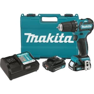 12V max CXT Lithium-Ion 3/8 in. Brushless Cordless Driver Drill Kit with (2) Batteries (2.0 Ah), Charger, Hard Case
