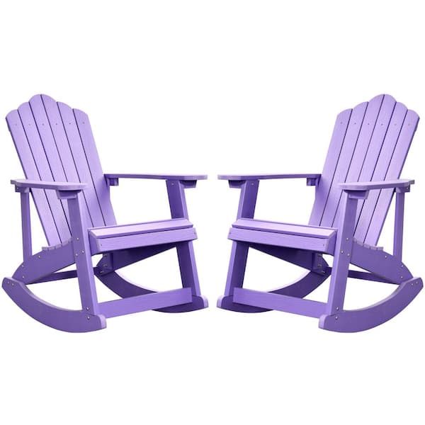 purple adirondack chairs