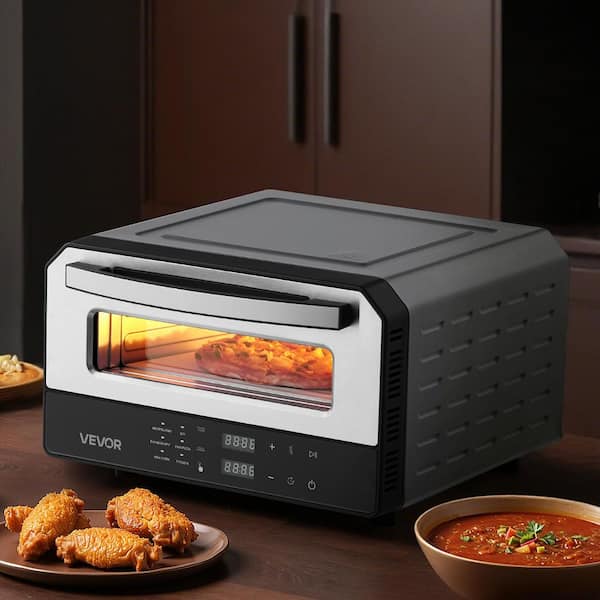 Electric Pizza Oven, Smart Pizzas Maker Indoor with 5 Preset, 12 in. Countertop Pizza Cooker w/ Touch Srceen, 750℉ Max