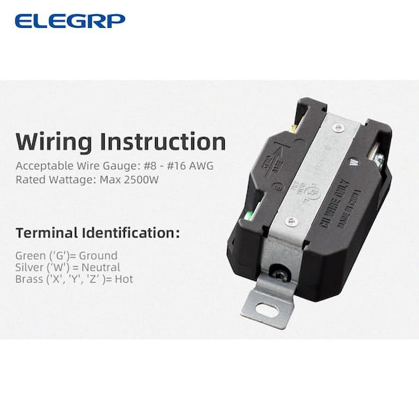 Prise NEMA L5-30P Twist Lock Encastrée Pour VR Et Véhicule Marin - 125 - Foto 13