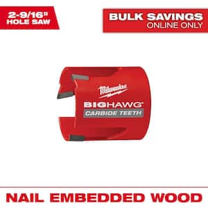 H &Ｏ　床JAWS Milwaukee 3 in. Big Hawg Carbide Hole Saw 49-56-9230 - The Home Depot