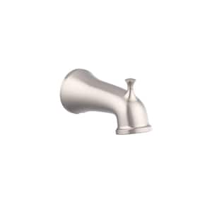 Northerly 6-5/16 in. Diverter Tub Spout in Brushed Nickel