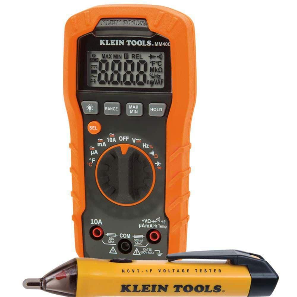 Klein Tools Multimeter Kit, 2-Piece 80117 - The Home Depot