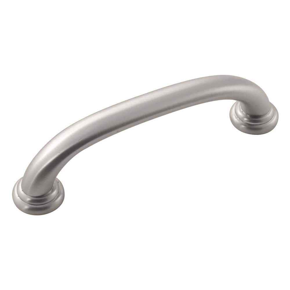 Matte Stainless Steel 4 5/8" Bar Handle with Mounting Hardware