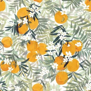 Orange Blossom Peel and Stick Wallpaper (Covers 28.29 sq. ft.)