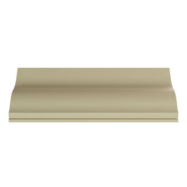 Ekena Millwork Isabel 2.375 in. D x 3.375 in. W x 96 in. L Polyurethane Crown Moulding