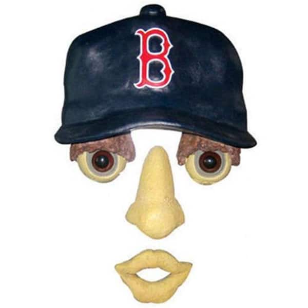 Team Sports America 14 in. x 7 in. Forest Face Boston Red Sox