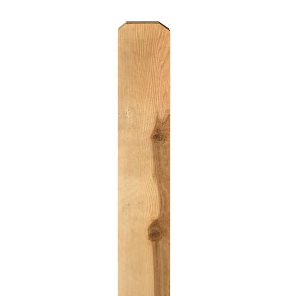 Outdoor Essentials 5/8 in. x 5-1/2 in. x 6 ft. Western Red Cedar Dog-Ear Rustic Fence Picket