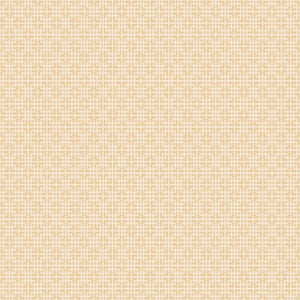 TexStyle Collection Gold/Cream Greek Key Metallic Non-Pasted on Non-Woven Paper Wallpaper Roll