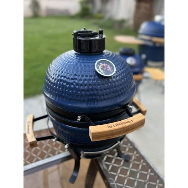 Lifesmart Charcoal Pizza Oven - Blue - SCS-CPO21BLU : BBQGuys in 2023