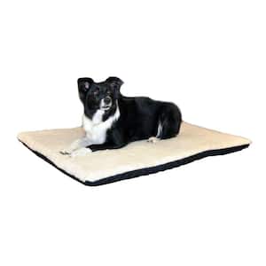 Ortho Thermo Large Cream Non-Slip Heated Dog Bed