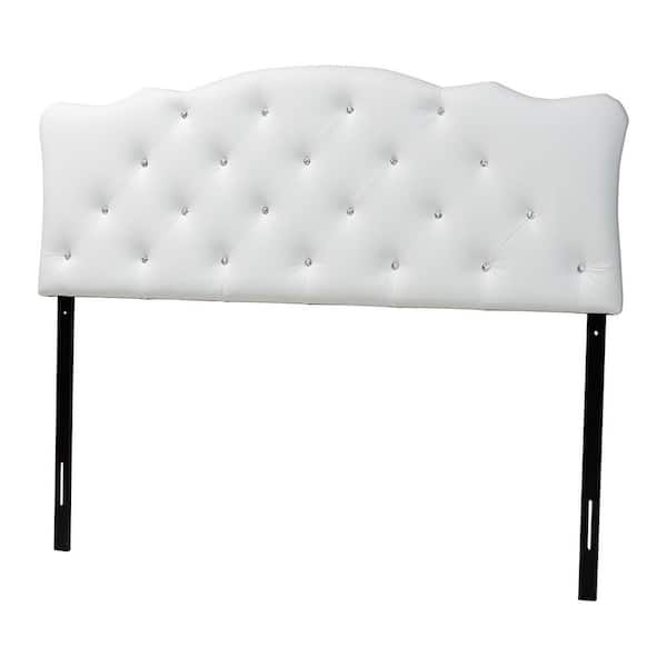 Baxton Studio Rita White Full Headboard