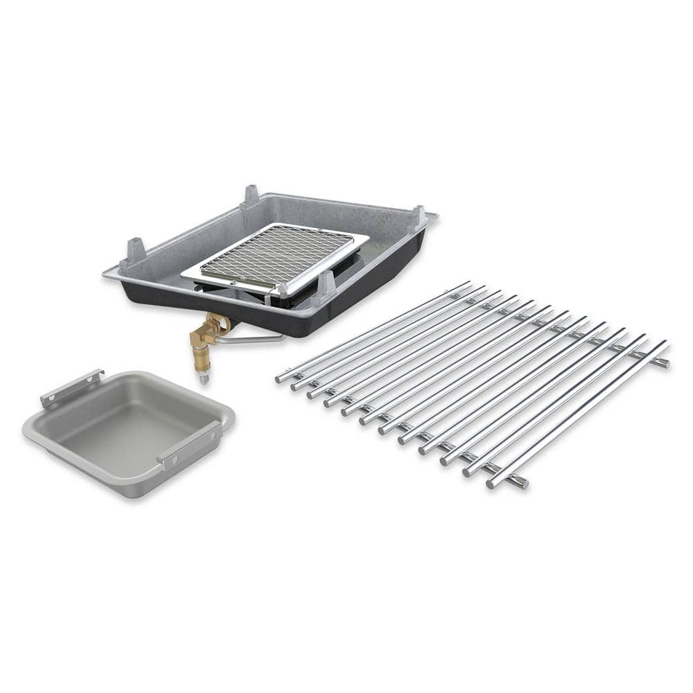 Broil King 15.5-Inch Stainless Steel Infrared Side Burner Kit