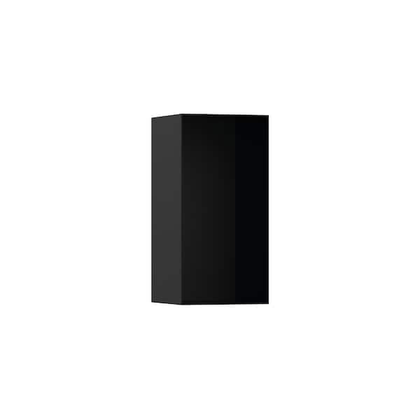 XtraStoris Minimalistic 9 in. W x 15 in. H x 6 in. D Stainless Steel Shower Niche in Matte Black