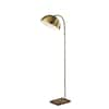 Adesso Paxton 61 in. Antique Brass Floor Lamp 3479-21 - The Home Depot